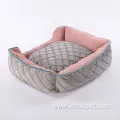 Blue Unfolded Pet Bed Custom Felt Dog Product